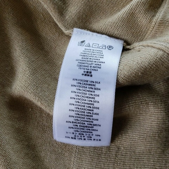 Michael Kors Tan Front Pockets Cardigan - Picture 5 of 5